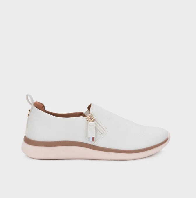 Tenis Casual Blanco Natural Collins NACOLLINSBL