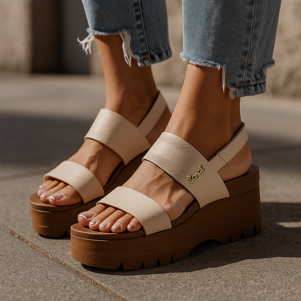 Sandalia Crema Coral Noa CONOACRM