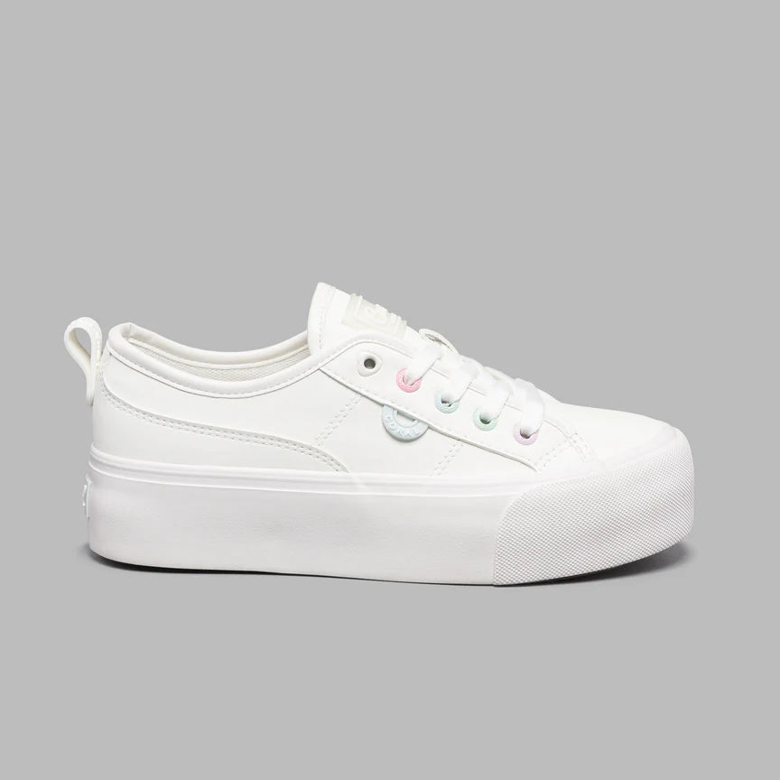 Tenis Casual Blanco Coral Renata CORENATAALBL