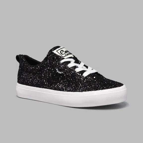 Tenis Casual Negro Glitter Serafina COSERAFINANEG