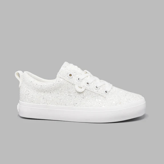 Tenis Casual Blanco Glitter Serafina COSERAFINABLG