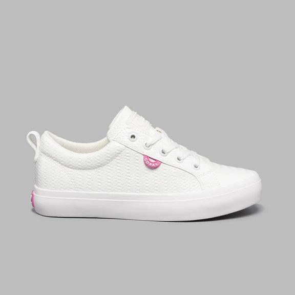 Tenis Casual Blanco Raffia Serafina COSERAFINABL
