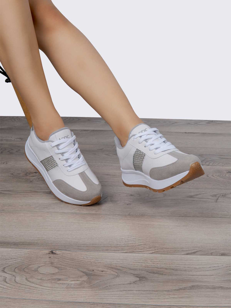 Tenis Casual Blanco ADDIC DUF101BLPL