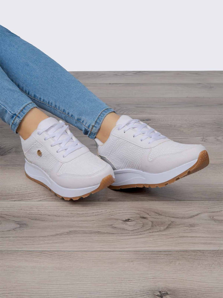 Tenis Casual Blanco ADDIC DUF103BL