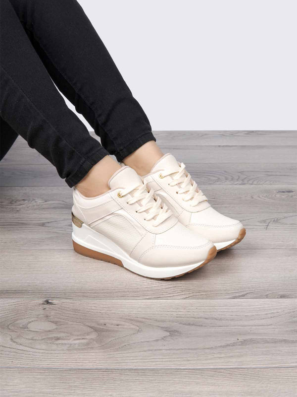 Tenis Casual Beige ADDIC DUF104BE