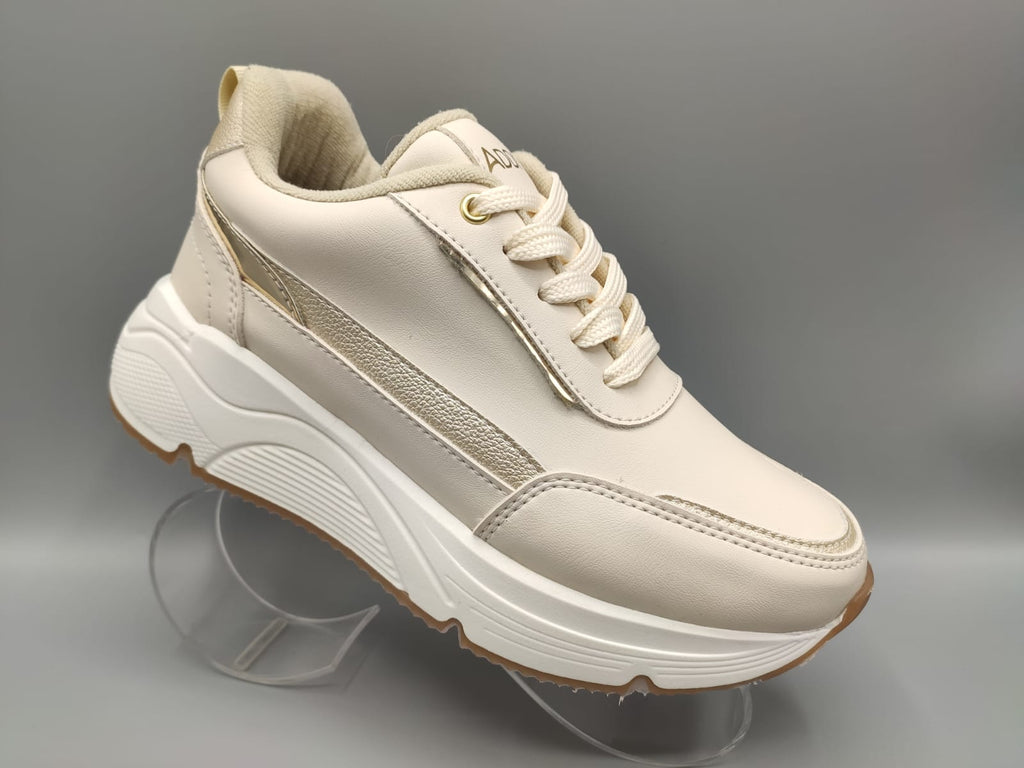 Tenis Casual Beige ADDIC DUF110BE