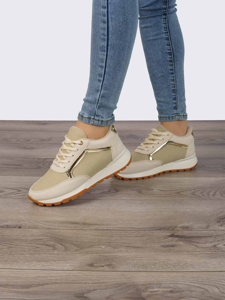 Tenis Casual Beige ADDIC DUF112BEDO