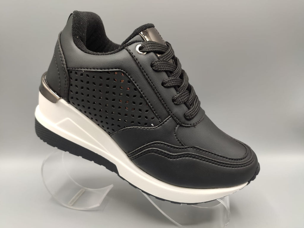 Tenis Casual Negro ADDIC DUF114NE