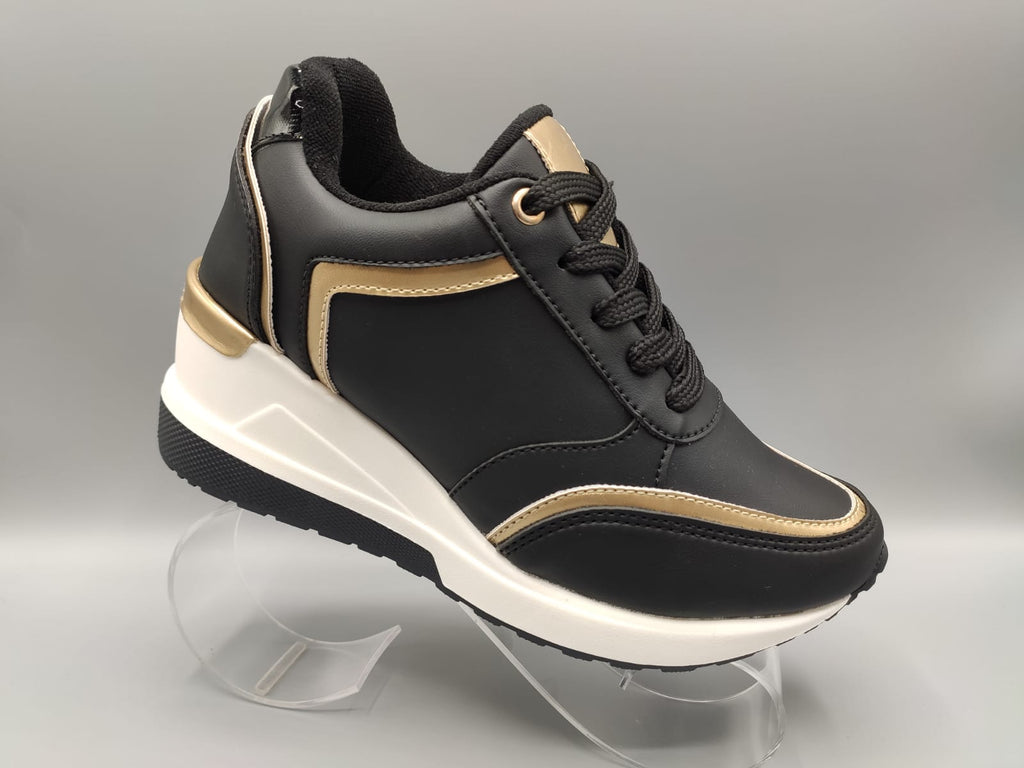 Tenis Casual Negro ADDIC DUF116NE