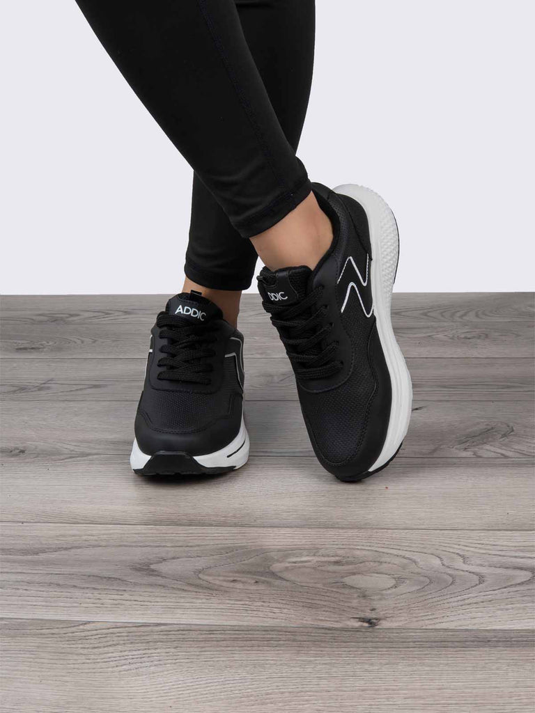 Tenis Casual Negro ADDIC DUF13NE