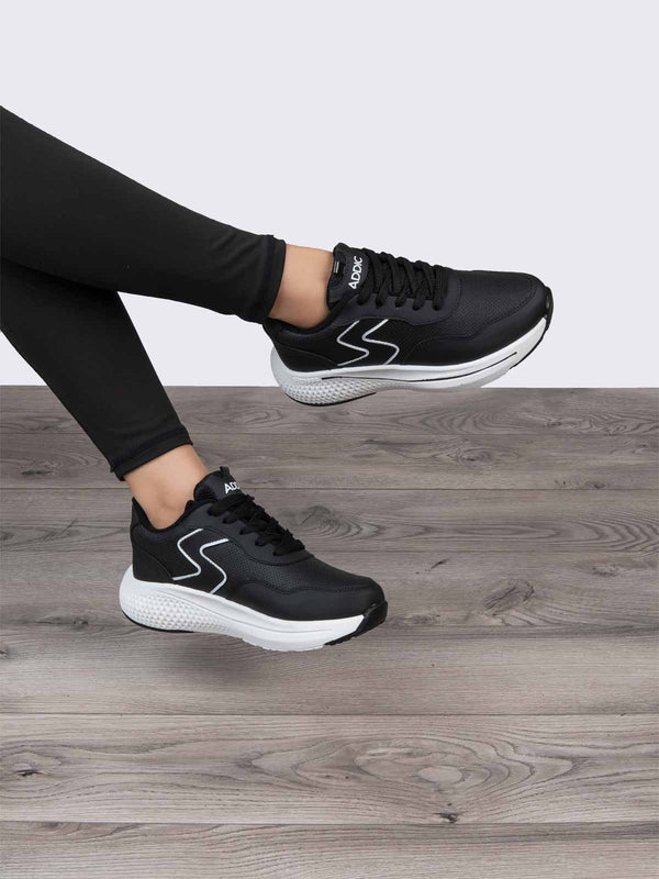 Tenis Casual Negro ADDIC DUF13NE