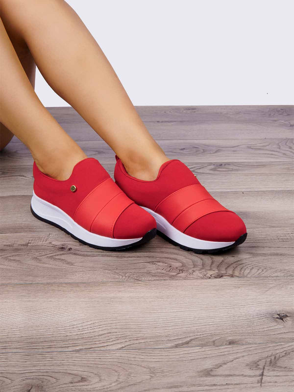 Tenis Casual Rojo ADDIC DUF1512RO