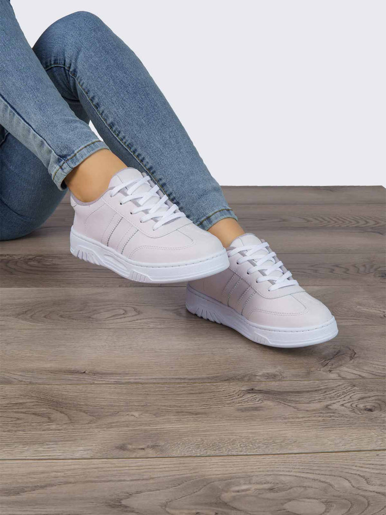 Tenis Casual Blanco Suela Blanca ADDIC DUF301BLSBL