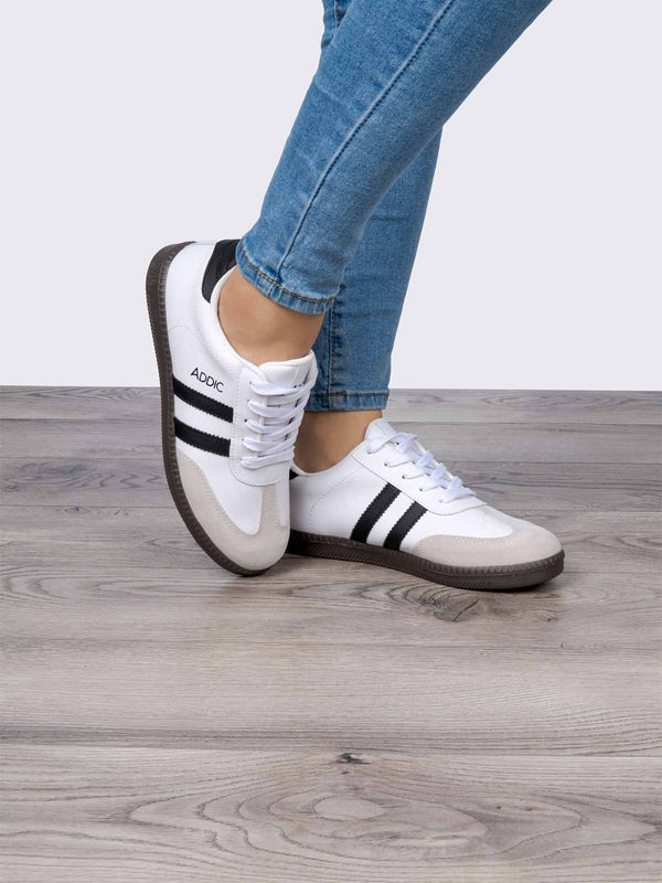 Tenis Casual Blanco ADDIC DUF301BLSGR