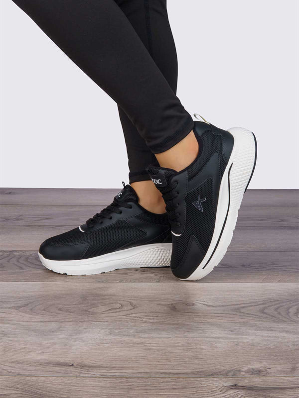 Tenis Casual Negro ADDIC DUF703NE
