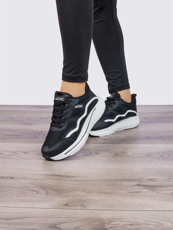 Tenis Casual Negro ADDIC DUF711NE