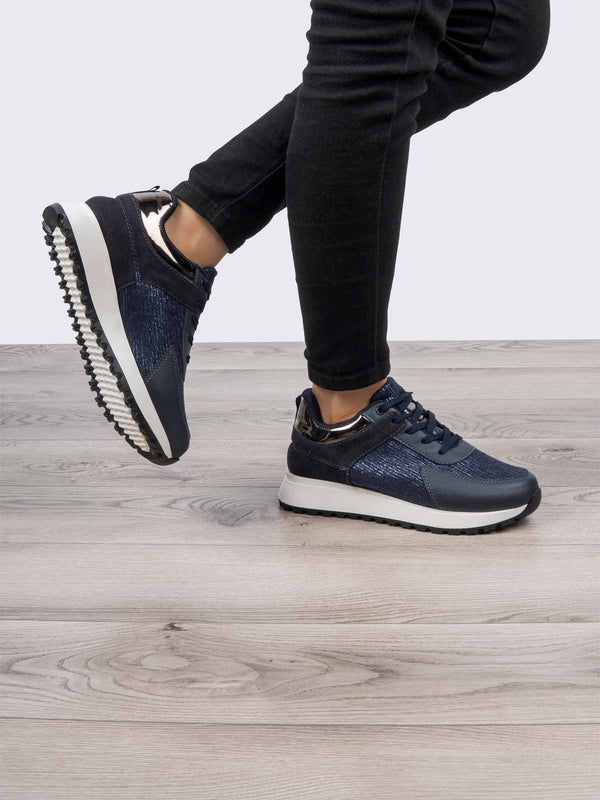 Tenis Casual Fiesta Azul ADDIC DUF9002AZ