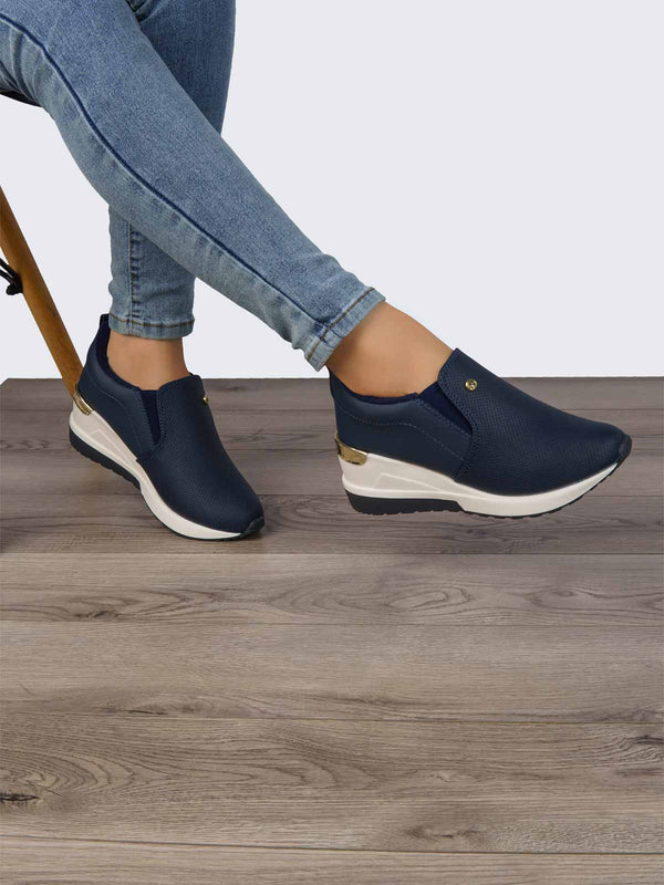 Tenis Casual Azul ADDIC DUF9031AZ