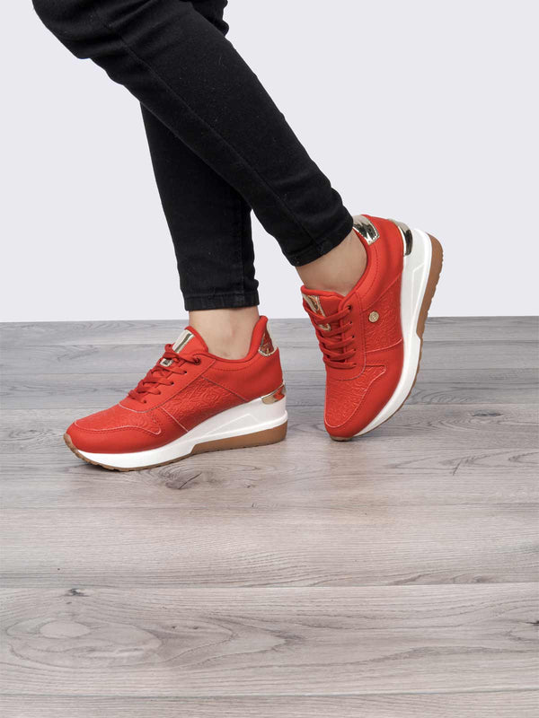 Tenis Casual Rojo ADDIC DUF9033RO