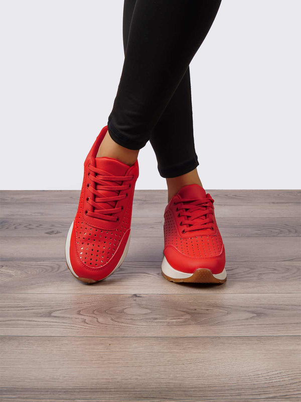 Tenis Casual Rojo ADDIC DUF9048RO