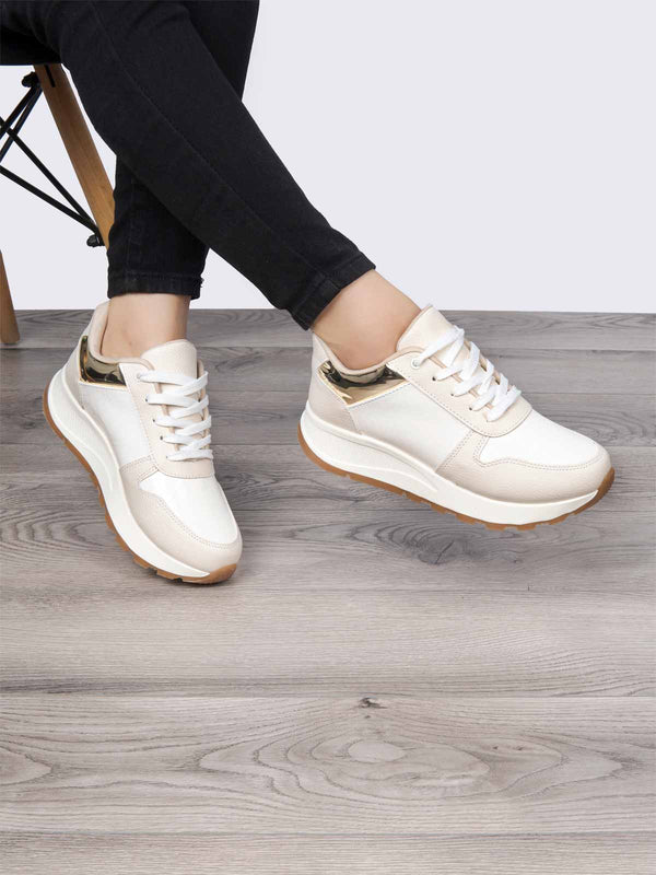 Tenis Casual Beige ADDIC DUF9054BE