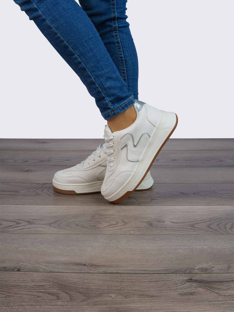 Tenis Casual Blanco Off ADDIC DUF907BLPL