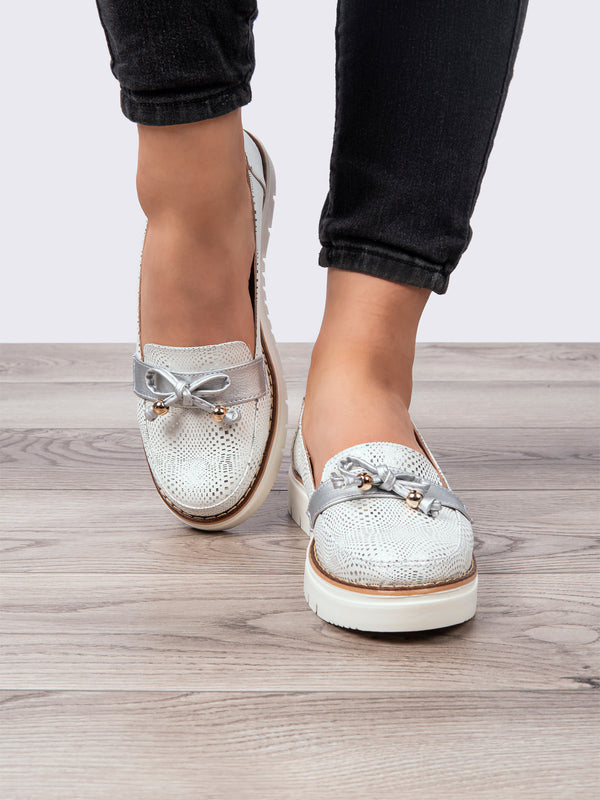 Mocasín Plata ADDIC GAB369PL