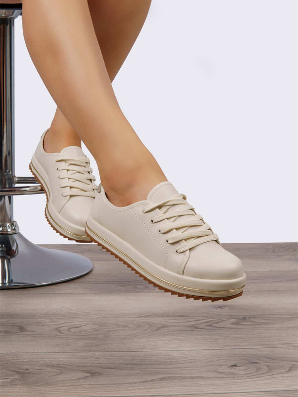 Tenis Casual Blanco Off Beira Rio BE4196.1024BLO