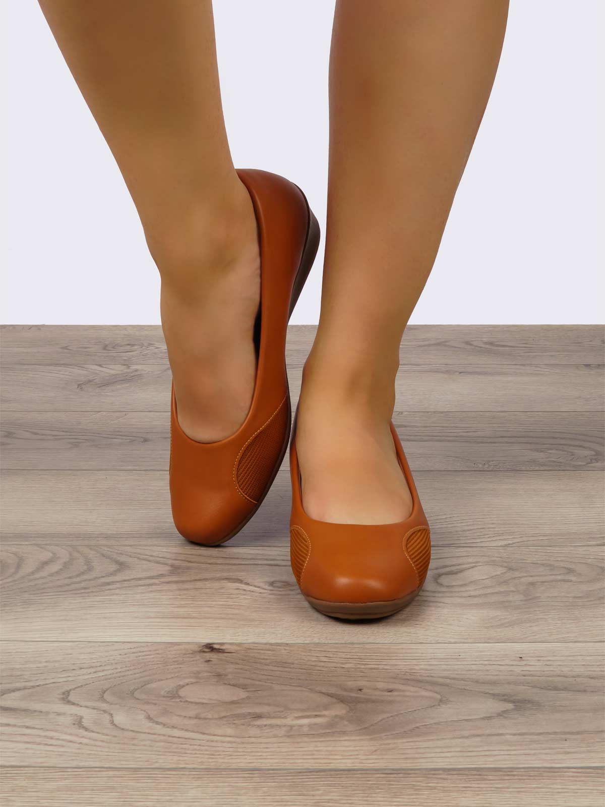 Zapatos Minimalistas - Mujer - Piel Natural - Camel - El Nuevo Derby –  Origo Shoes