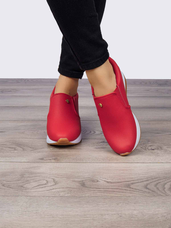 Tenis Casual Rojo ADDIC DUF9031RO