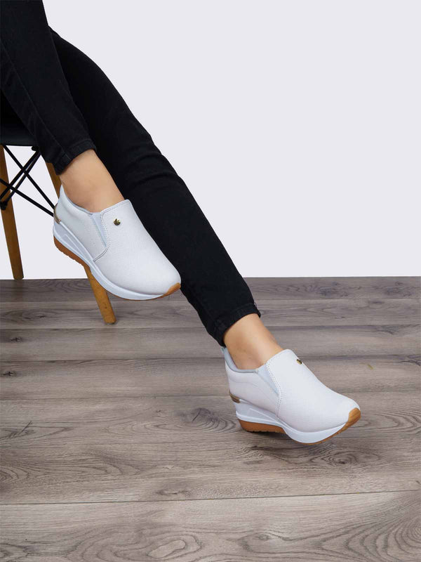Tenis Casual Blanco ADDIC DUF9031BL