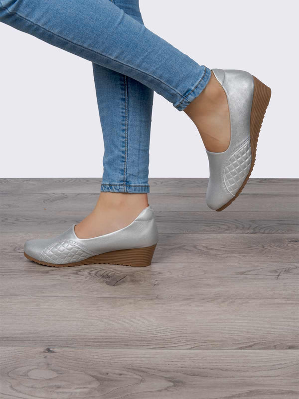 Zapato Casual  Plata ADDIC GAB406PL