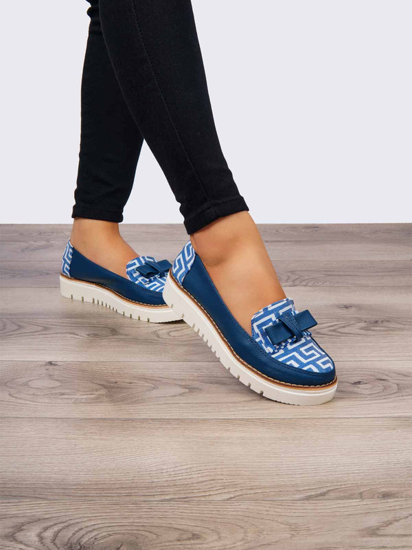 Mocasín Azul ADDIC GAB418AZ