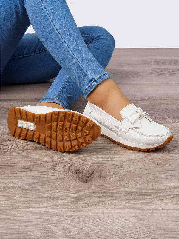 Mocasín Blanco ADDIC GAB425BL