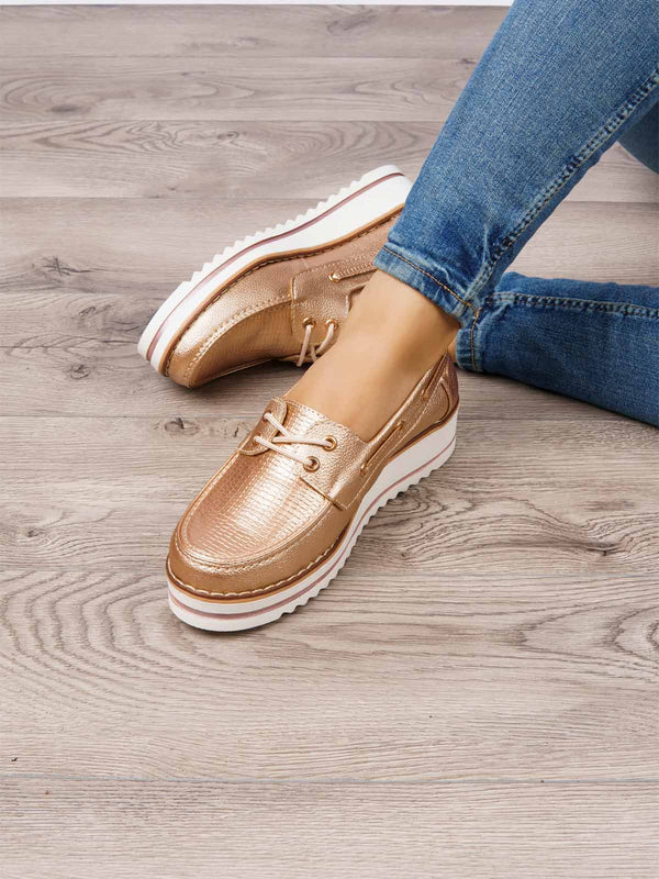 Top Sider Oro Rosa ADDIC GAB435OR