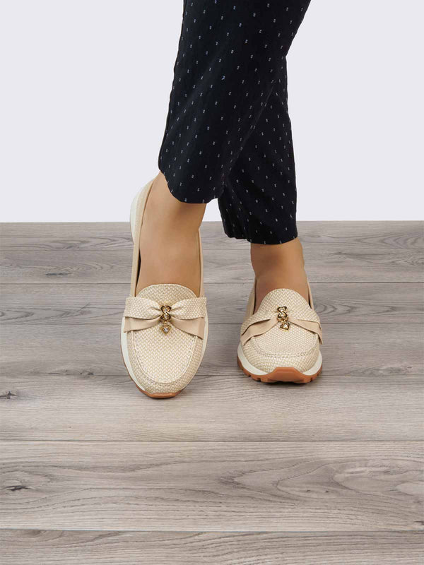 Mocasín Beige ADDIC GAB521BE