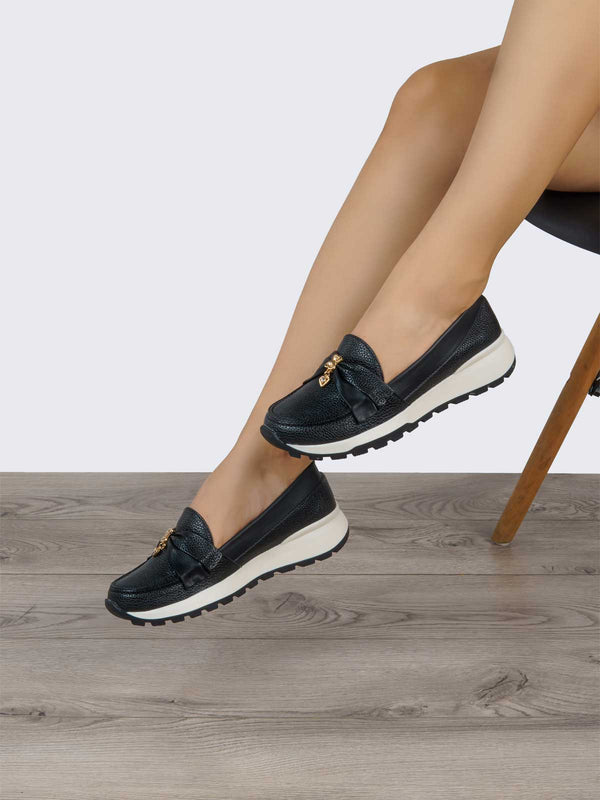 Mocasín Negro ADDIC GAB521NE