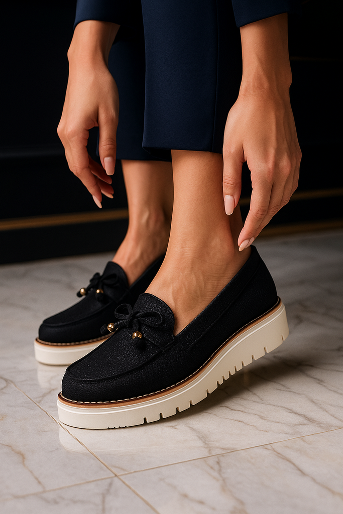 Mocasín Negro ADDIC GAB551NE