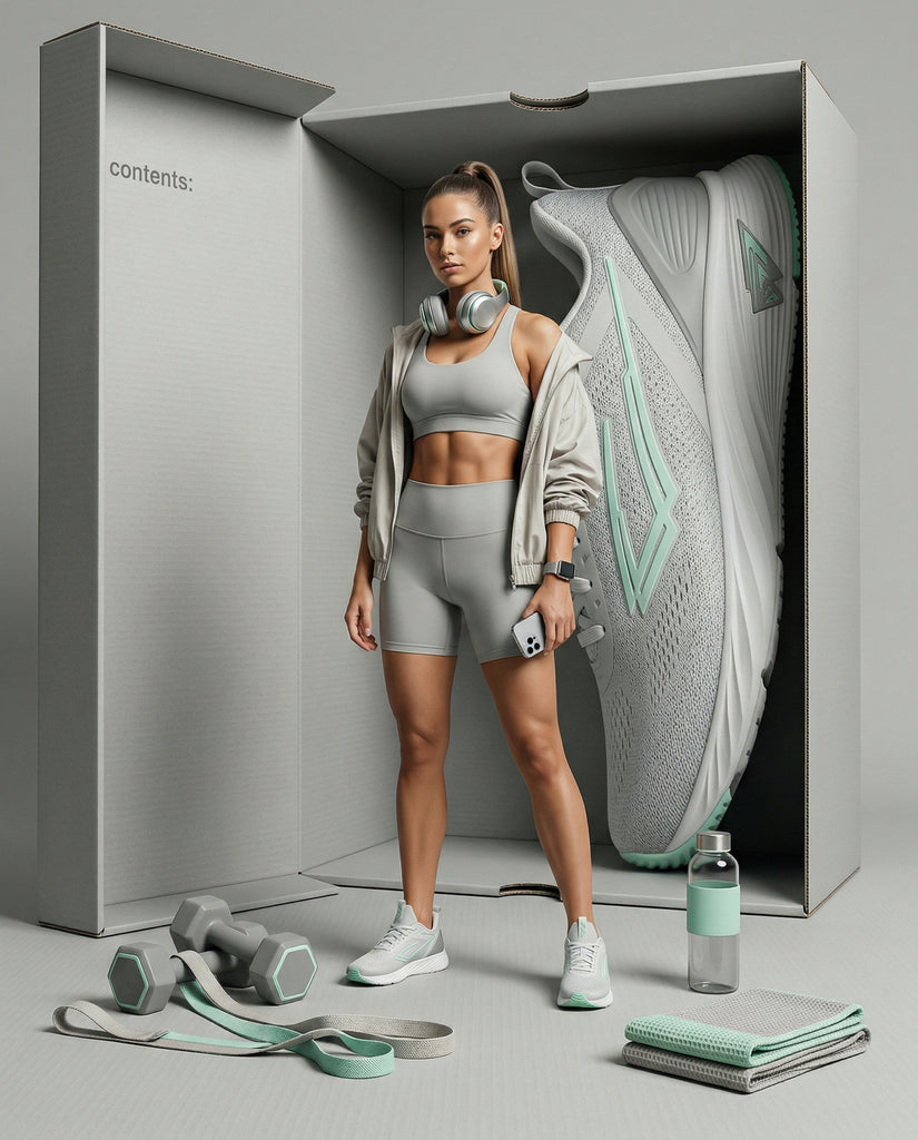 Tenis Deportivo 51 Cinza-Verde Agua Eva Premium REPPLAY REP2760GR - www.zitiocr.com