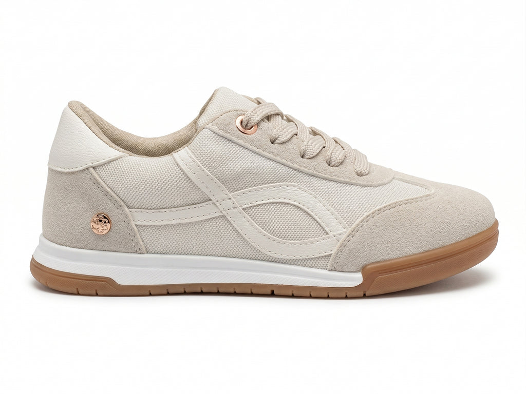 Tenis Casual Beige ADDIC KAS401BE - www.zitiocr.com