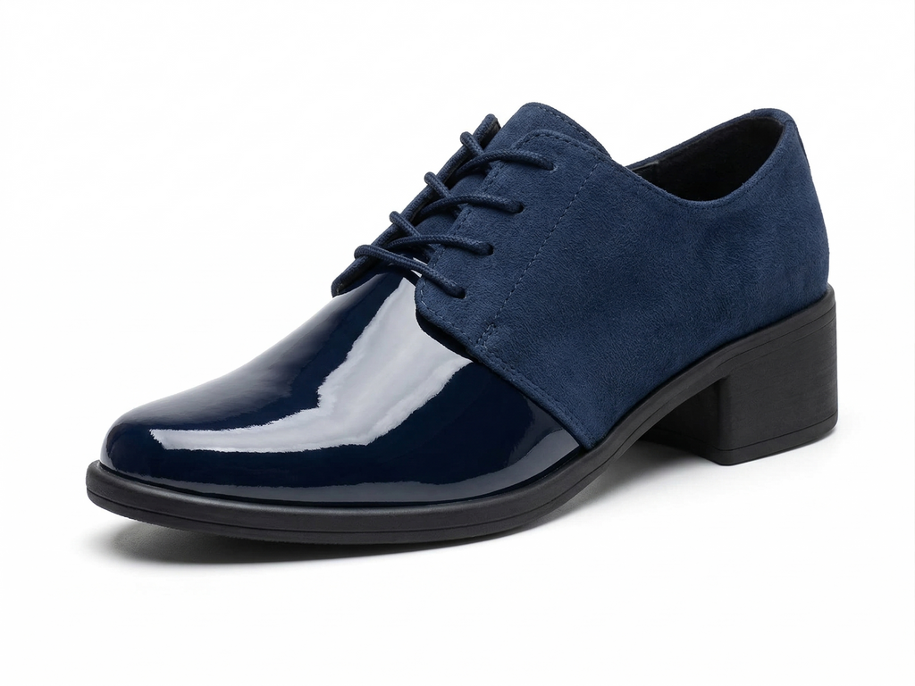 Oxford Ejecutivo Charol Gamuza Azul ADDIC NZF126CGAZ - www.zitiocr.com
