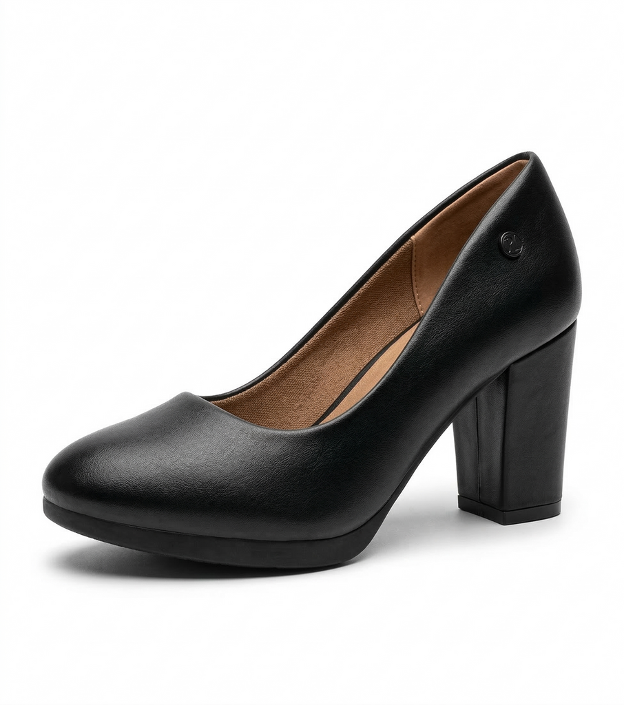 Tacón Ejecutivo Negro Pretty Lady PLVERONICANE