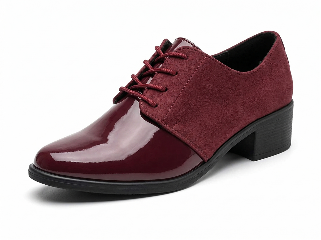 Oxford Ejecutivo Charol Gamuza Vinotinto ADDIC NZF126CGVI - www.zitiocr.com