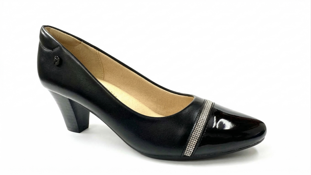 Tacón Ejecutivo Negro Pretty Lady PLRYNANE