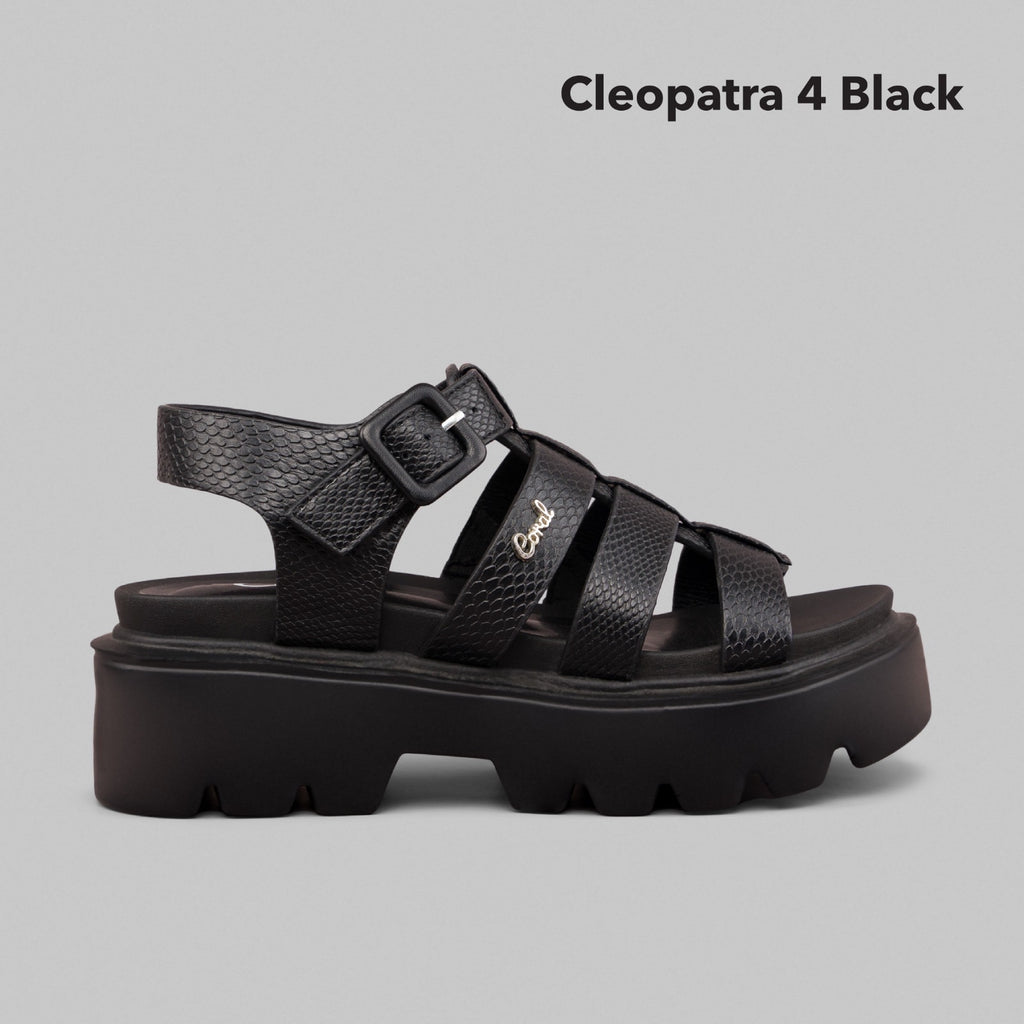 Sandalia Negro 4 Coral Cleopatra COCLEOPA4NE