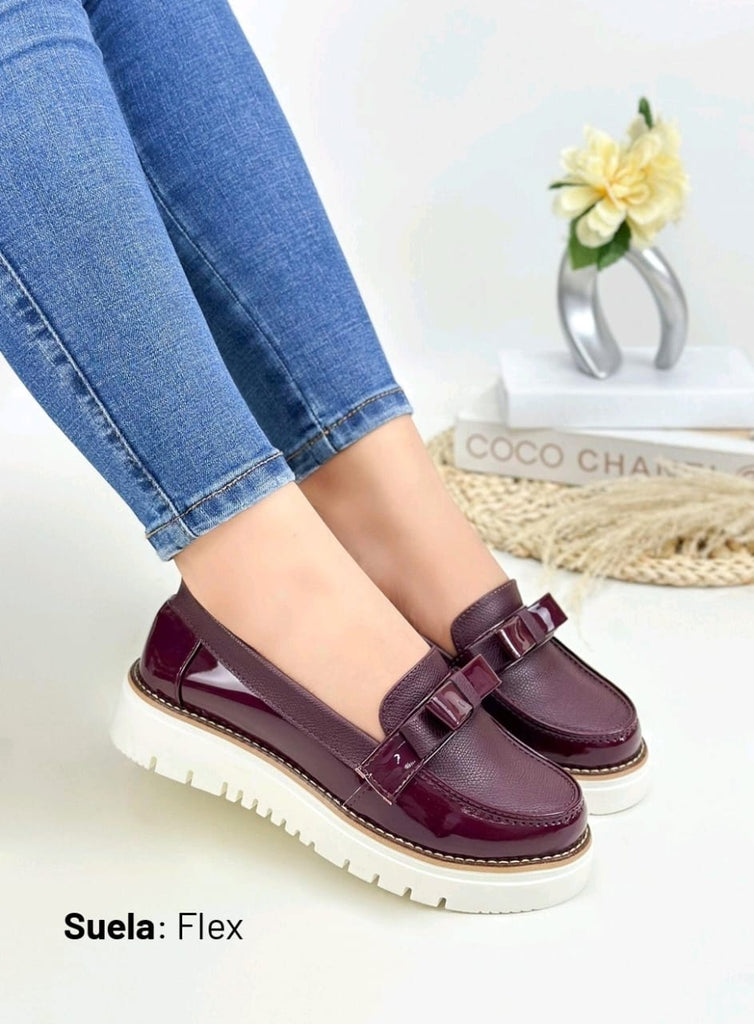 Mocasín Dama Vino ADDIC GAB555VI