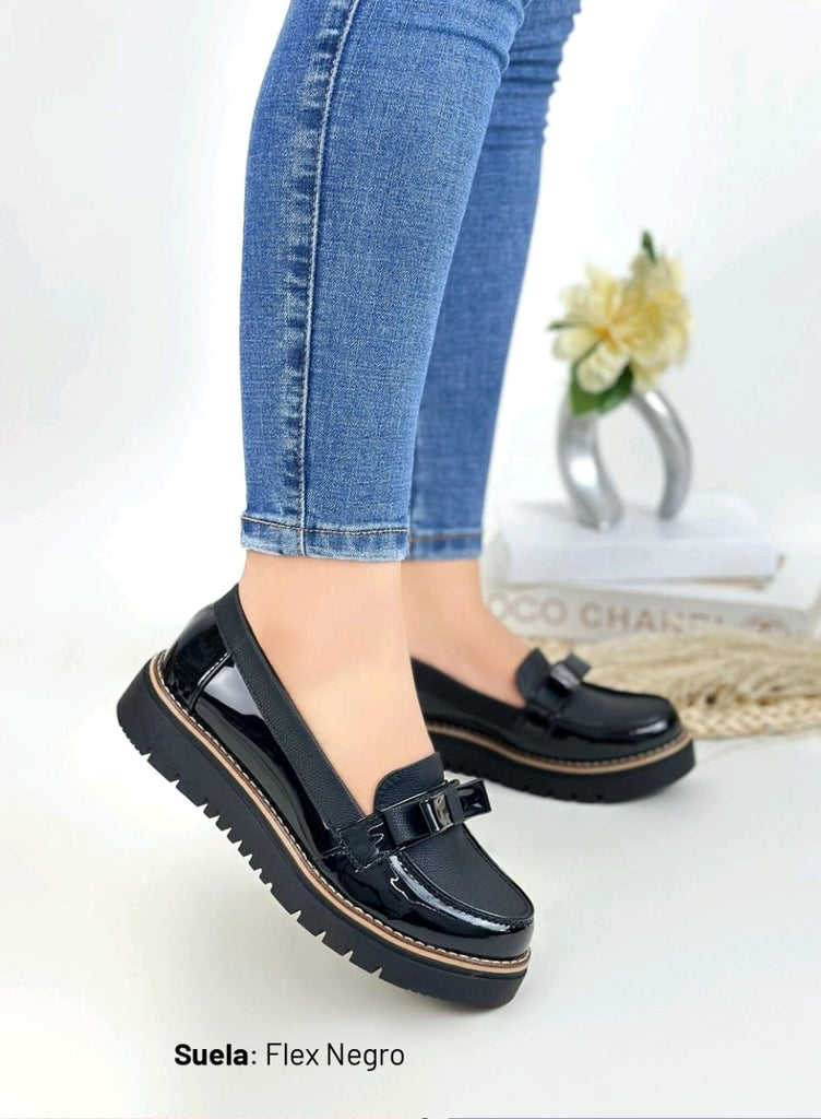 Mocasín Negro ADDIC GAB555NE