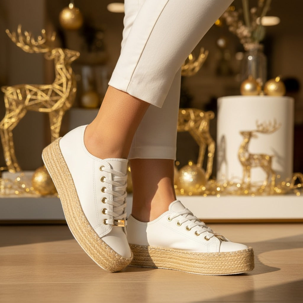 Tenis Casual Blanco MENINA Malaga 2 MEMALAGA2BL