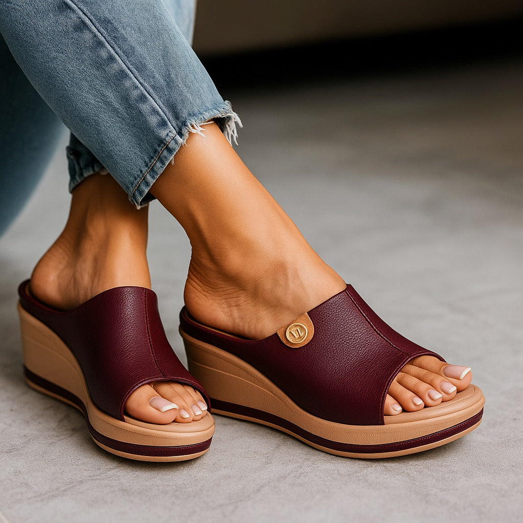Sandalia Casual Vino Saula SAU2043VI