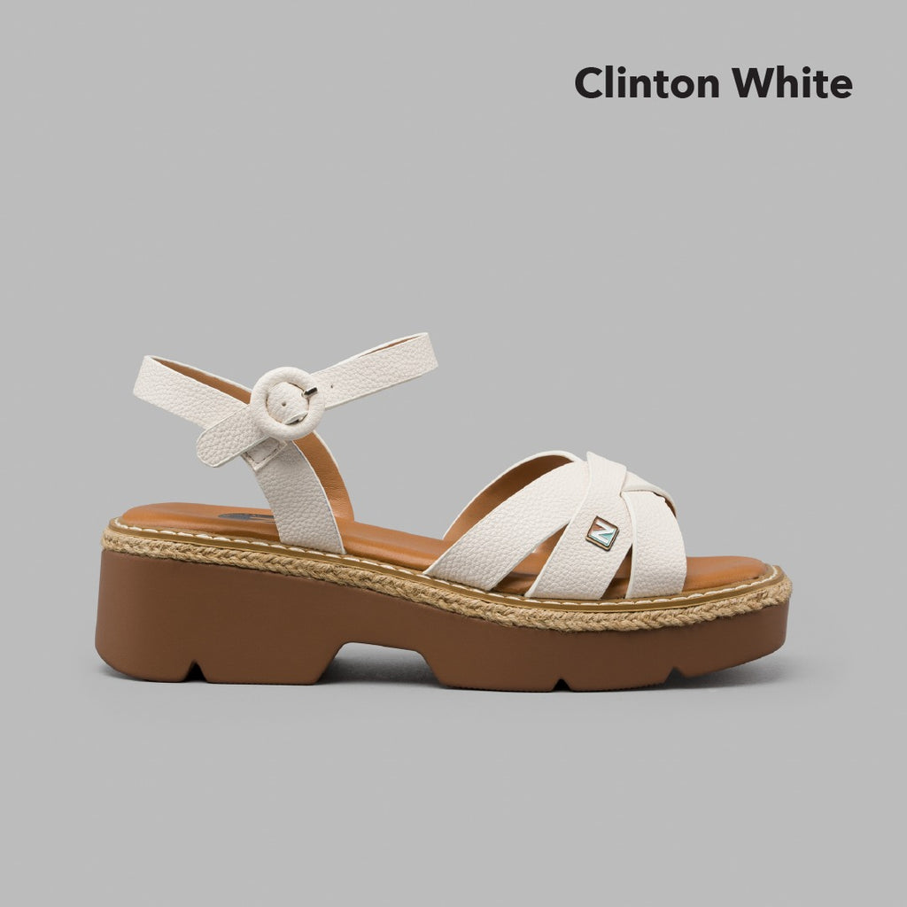 Sandalia Blanco Natural Clinton NACLINTONBL